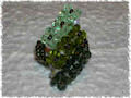 anello con cristalli bicono